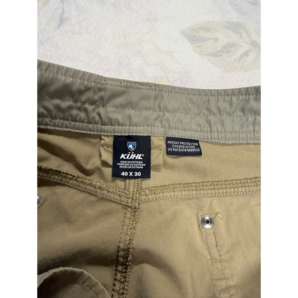 KUHL MENS CARGO PANTS SIZE 40X30 - Picture 5 of 7